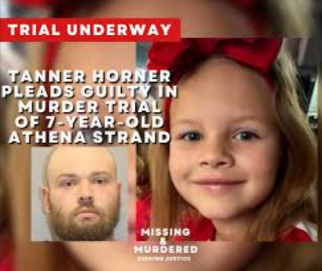 JUSTICE FOR ATHENA: TANNER HORNER PLEADS GUILTY AS SENTENCING BEGINS